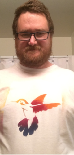 Example Shirt-Hummingbird